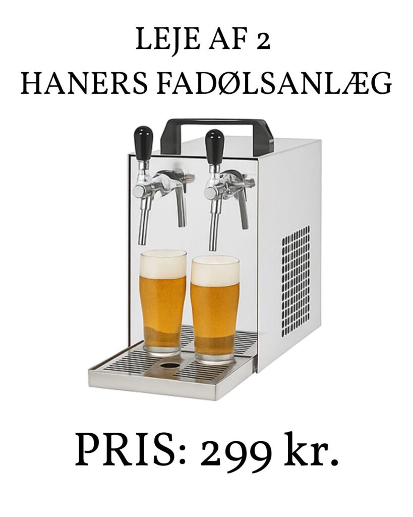 leje af fadølsanlæg bornholm